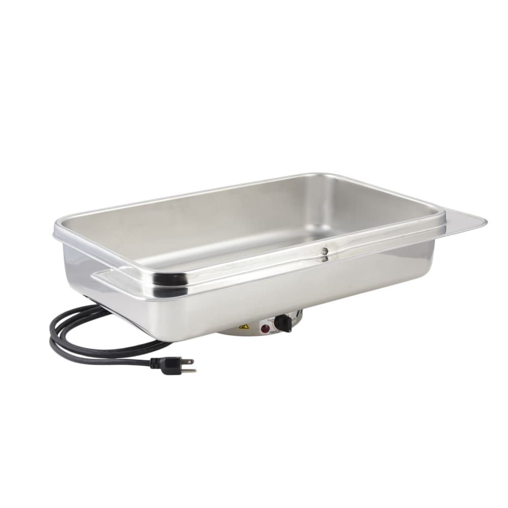 017-11006E Rectangular Dripless 2 Gallon Water Pan w/ Electric, Heater