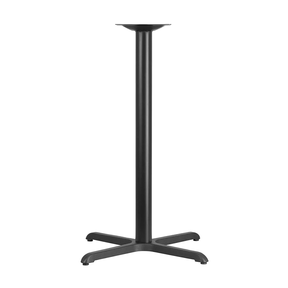 MoTak M153 Black Powder Coated Cast Iron Table Base - 42