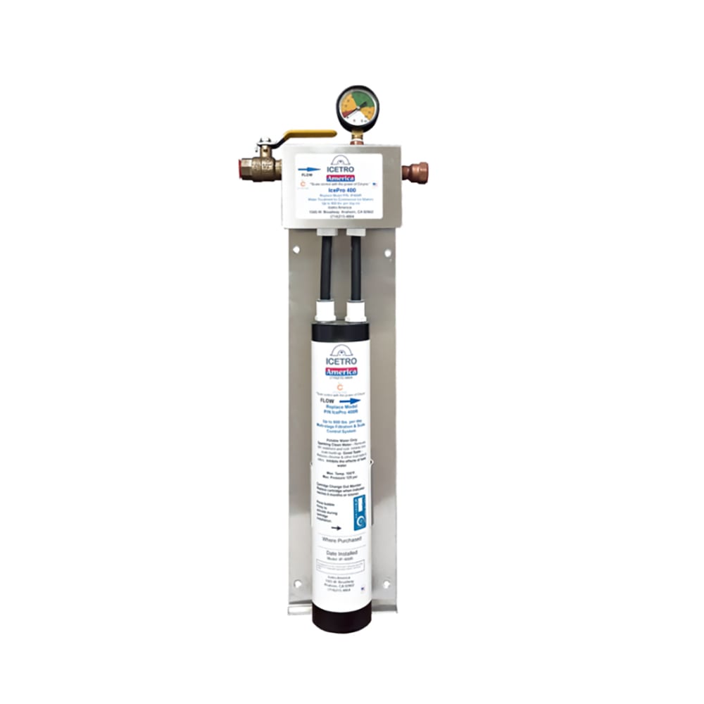 457-ICEPRO400 2.8GPM Water Filter System, Up to 400 lbs