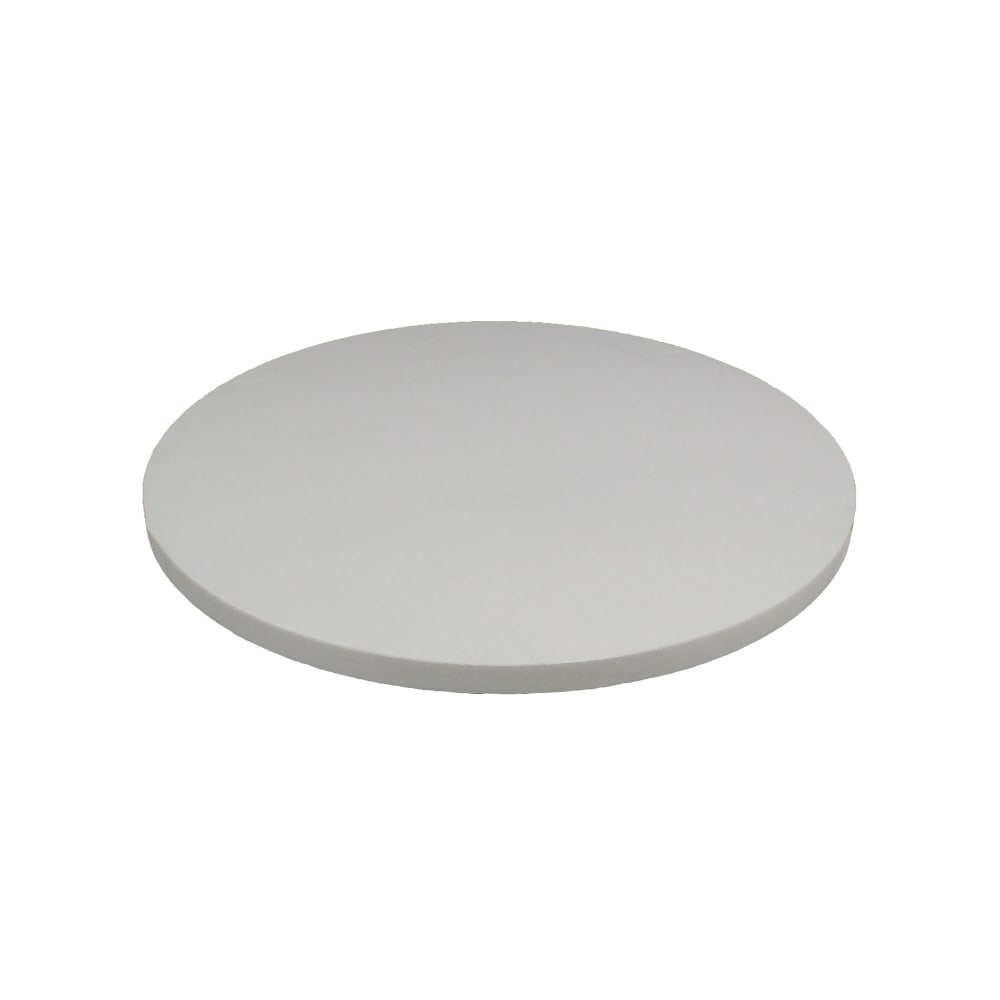 628-Q41336RD 36" Round Quartz Table Top, Winter White