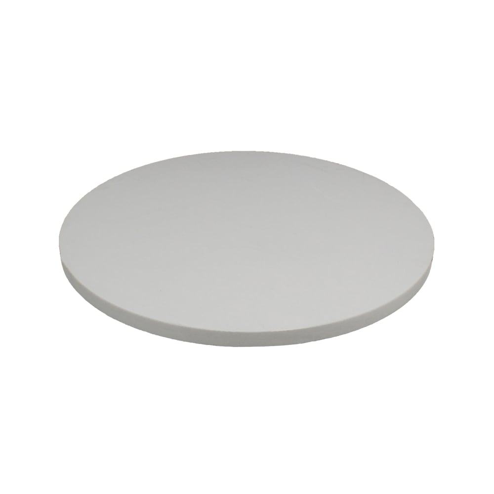628-Q41348RD 48" Round Quartz Table Top, Winter White