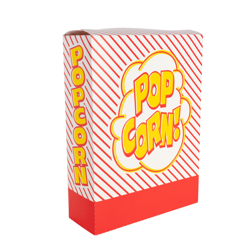 231-2269 5 to 6 oz Disposable Popcorn Boxes, 250/Case