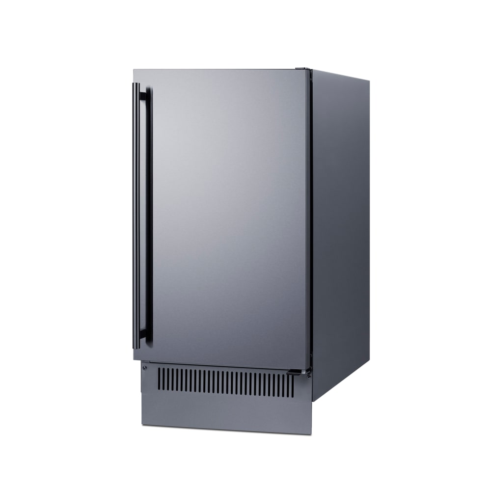 162-BIM182OS 18"W Full Cube Undercounter Ice Machine - 60 lbs/day, Air Cooled
