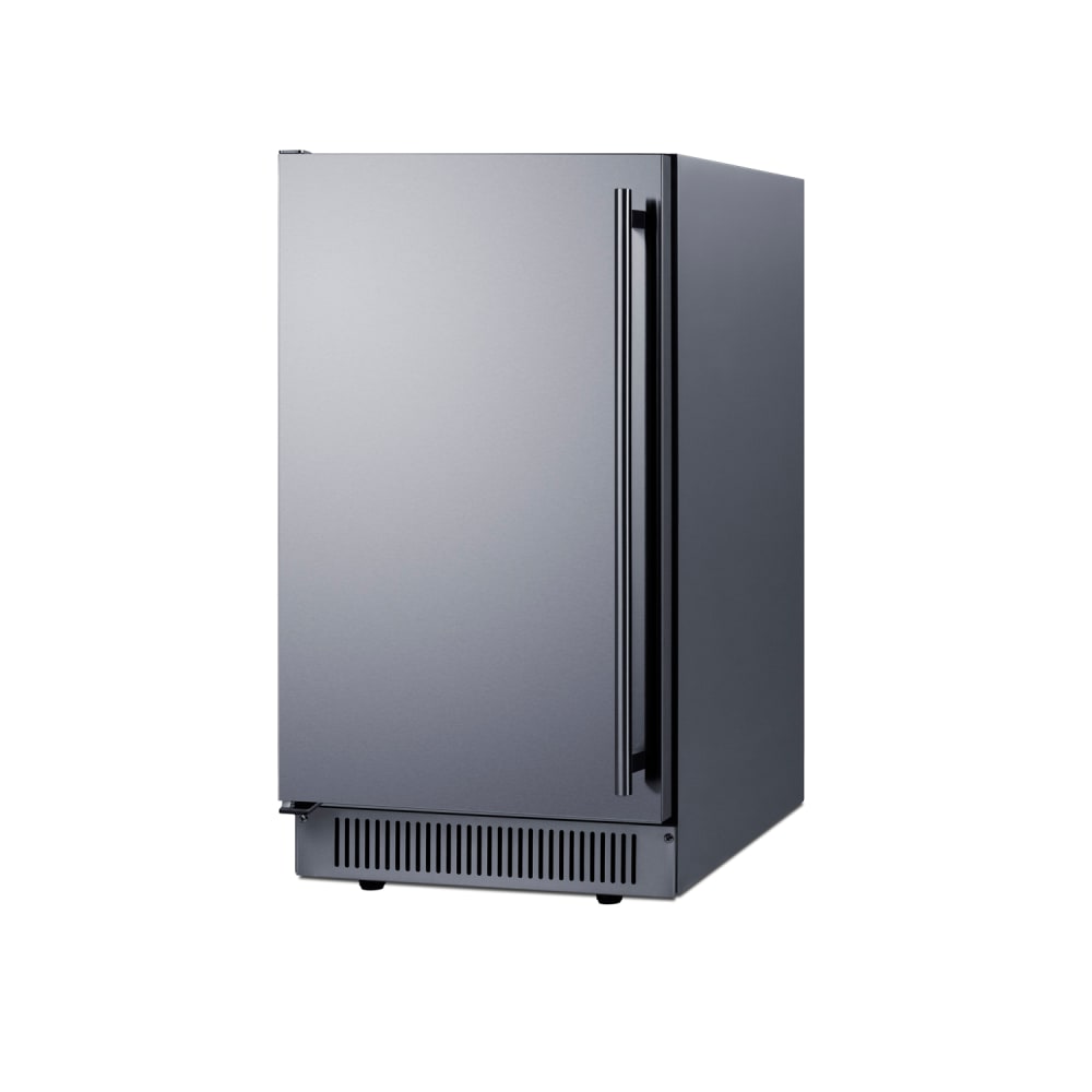 162-BIM182ADALHD 18"W Full Cube Undercounter Ice Machine - 60 lbs/day, Air Cooled, ADA