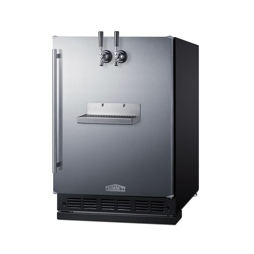 162-SBC7BRSFRTPCF 24" Front Tap Cold Brew Dispenser w/ (2) Keg Capacity - Stainless, 115v