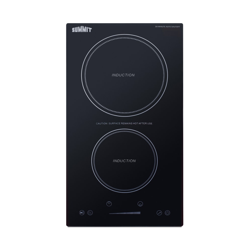 162-SINCH115V2B 12"W Induction Stove w/ (2) Burners - Black, 115v/1ph