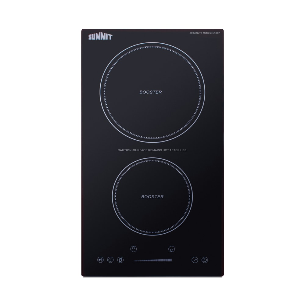 162-SINCH230VB 12"W Induction Stove w/ (2) Burners - Black, 240v/1ph