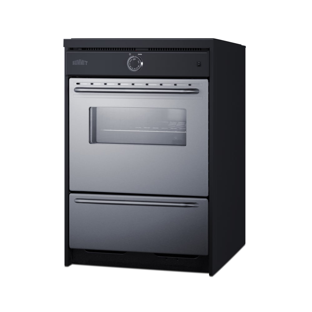 162-TEM665BW 24"W Electric Stove w/ (4) Burners - Stainless Steel, 220v/1ph