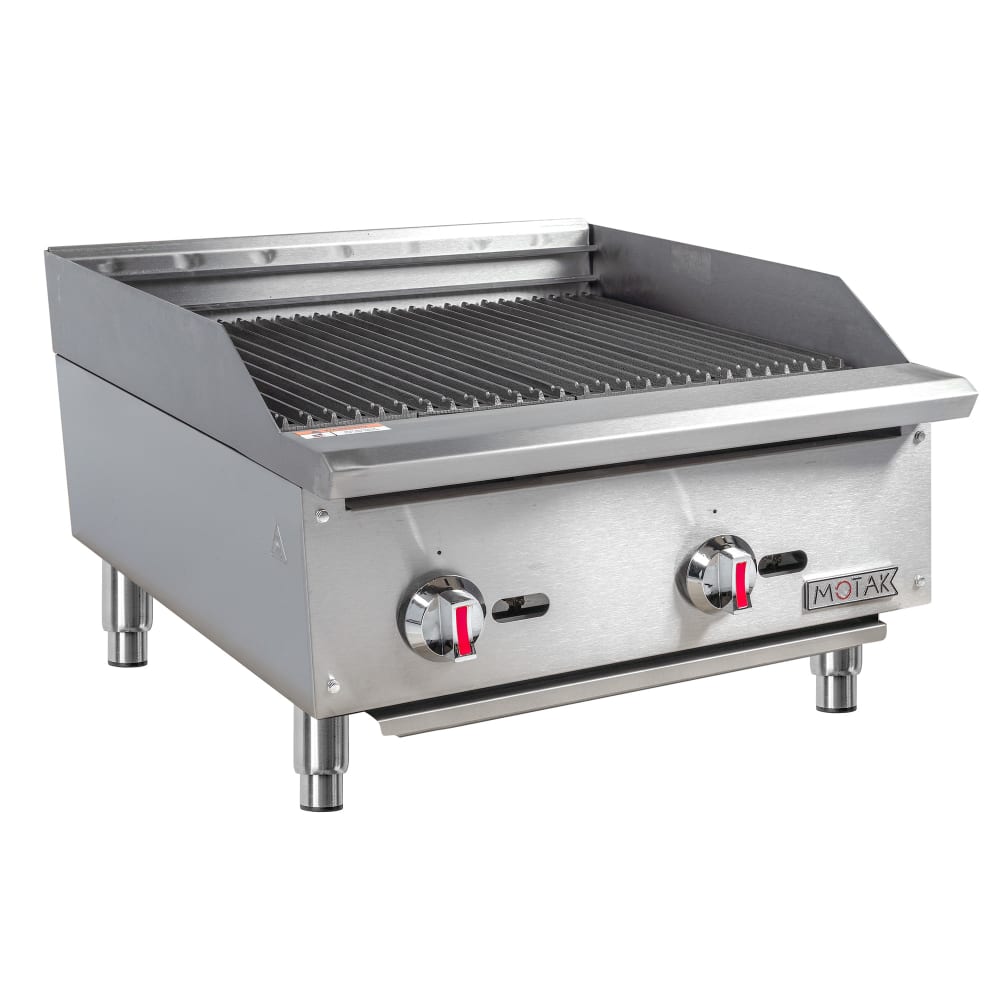 734-MBR24 24" Gas Charbroiler w/ Cast Iron Grates - Convertible