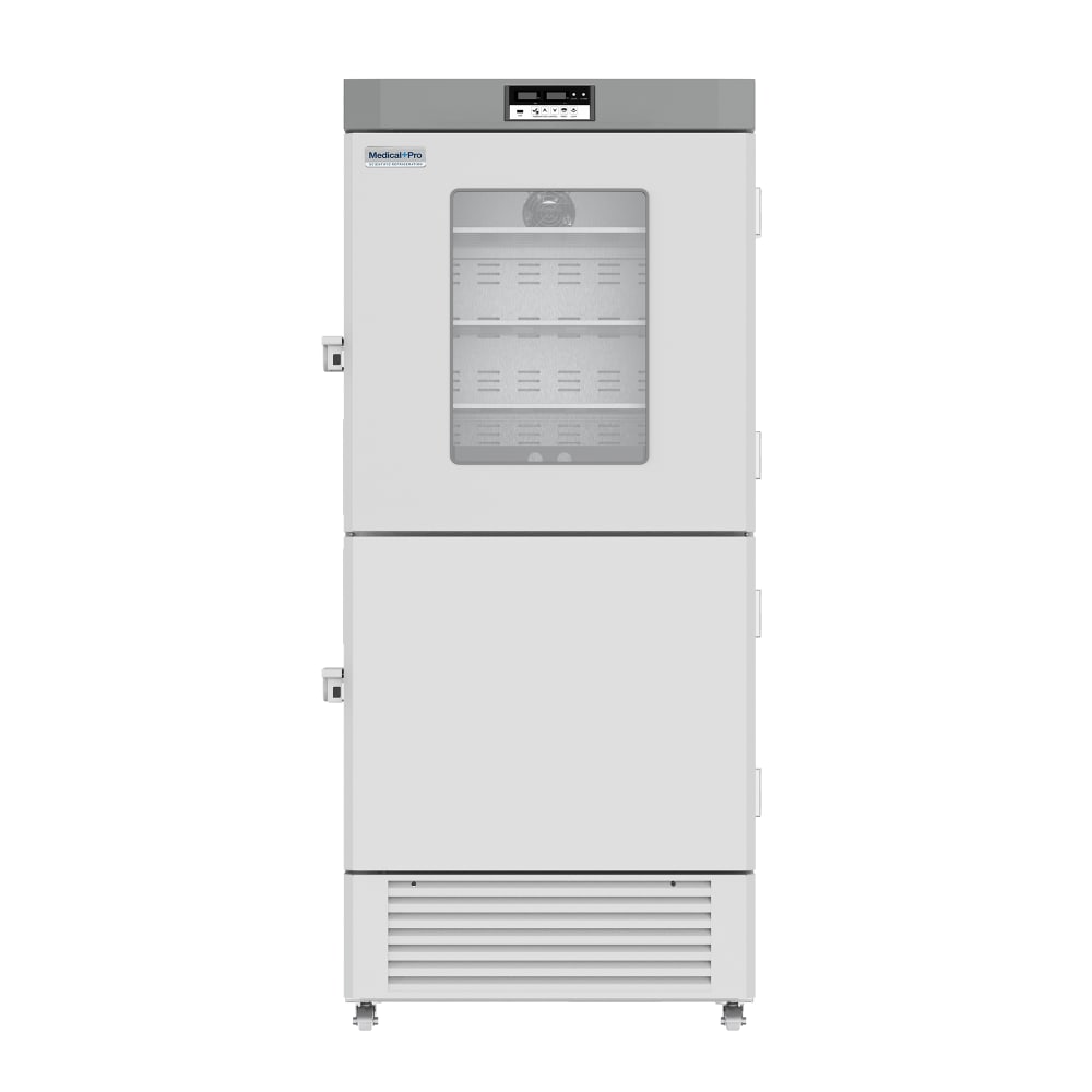 338-MP18RFDHC 35 4/5" Reach In Medical Refrigerator/Freezer w/ Glass/Solid Doors - Temperatu...