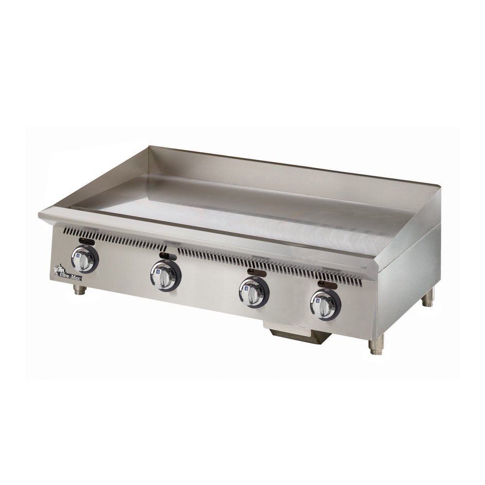 062-872TLP 72" Ultra-Max® Gas Griddle w/ Thermostatic Controls - 1" Steel Plate, Liquid...