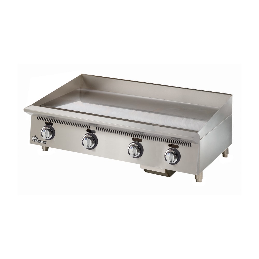 062-872TCHSALP 72" Ultra-Max® Gas Griddle w/ Thermostatic Controls - 1" Chrome Plate, L...