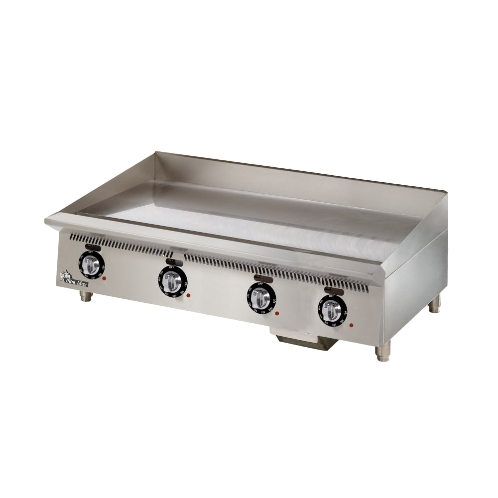 062-848TALP 48" Ultra-Max® Gas Griddle w/ Thermostatic Controls - 1" Steel Plate, Liqui...