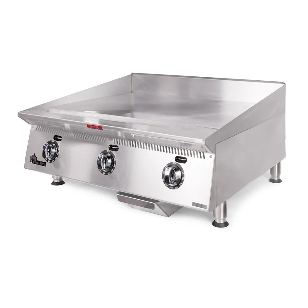 062-836TALP 36" Ultra-Max® Gas Griddle w/ Thermostatic Controls - 1" Steel Plate, Liqui...