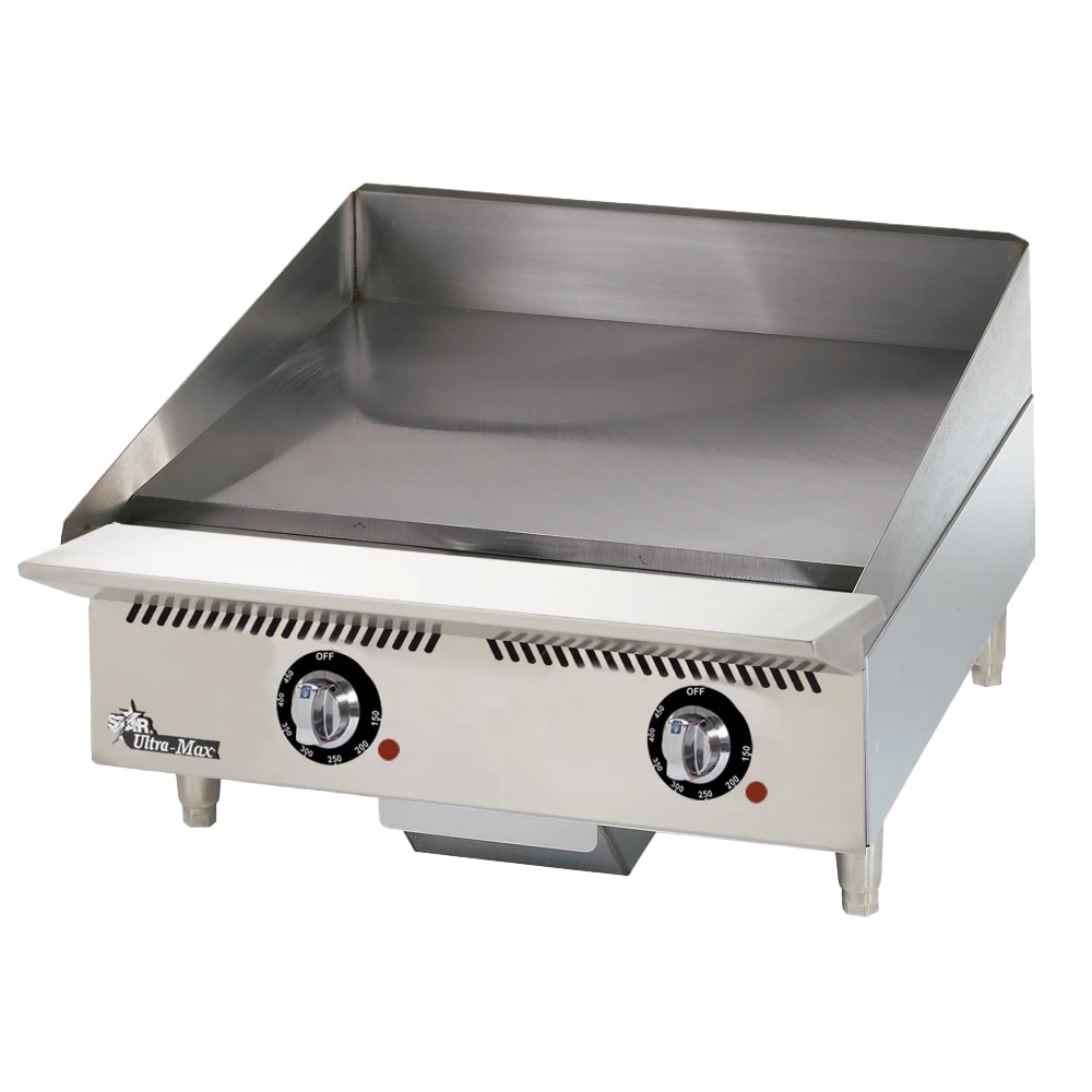 062-824TANG 24" Gas Griddle w/ Thermostatic Controls - 1" Steel Plate, Natural Gas