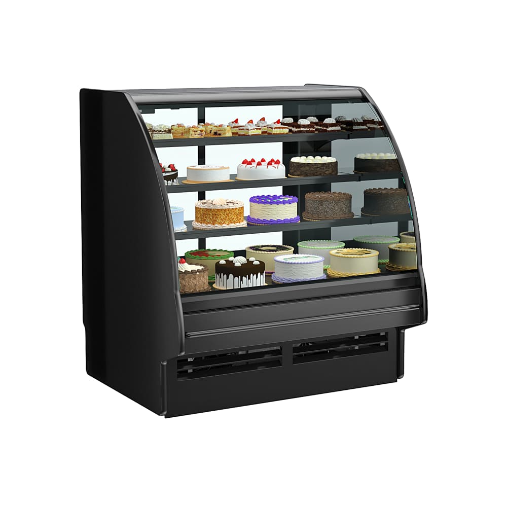 529-GHS456RC 51" Fusion® Horizontal Open Air Cooler w/ (4) Levels, 110-120v