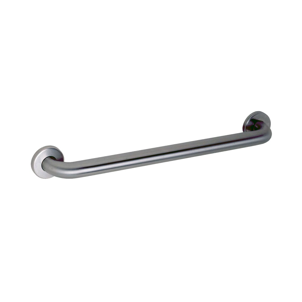 948-125SX48T 48" Non Slip Straight Grab Bar w/ 1 1/4" Diameter Tubing, Satin Finish Sta...
