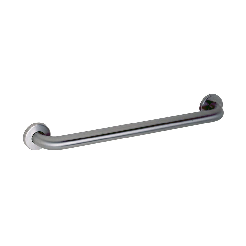 948-125SX30T 30" Non Slip Straight Grab Bar w/ 1 1/4" Diameter Tubing, Satin Finish Sta...