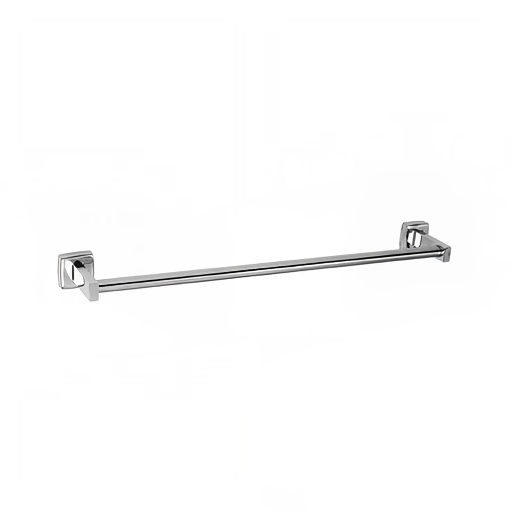 948-76747X18 18" Surface Mounted Towel Bar - Round, Stainless Steel, Satin Finish