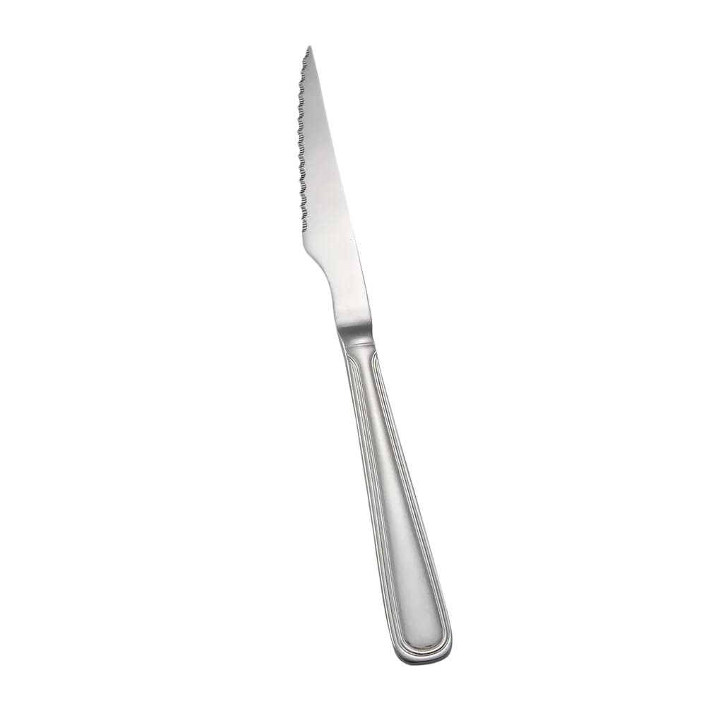 080-003016 Steak Knife, Pointed Tip, 18/8 Stainless Steel, Extra Heavy, Shangarila