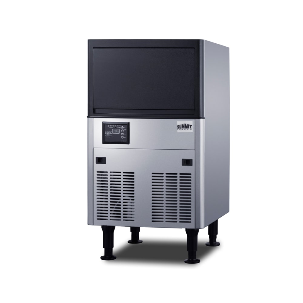 162-BIM125 19 3/4"W Full Cube Undercounter Ice Machine - 120 lbs/day, Air Cooled