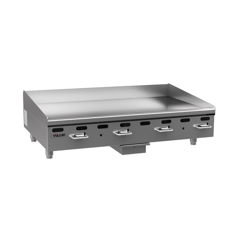 207-VMG48102 48" Gas Griddle w/ Manual Controls - 1" Steel Plate, Liquid Propane