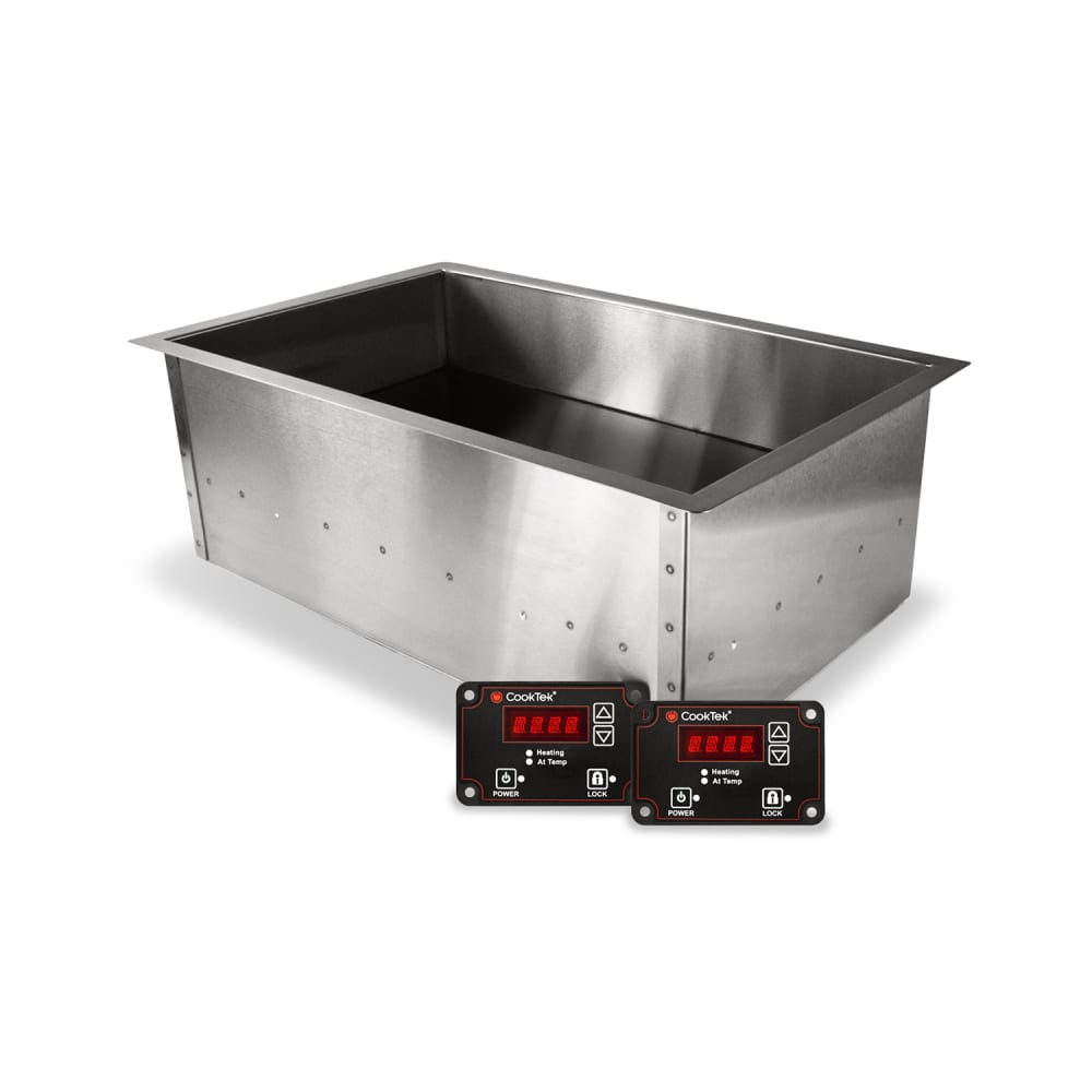 084-IHW06122 2.5-in Deep Rectangular Drop In Hot Food Well, 120 V