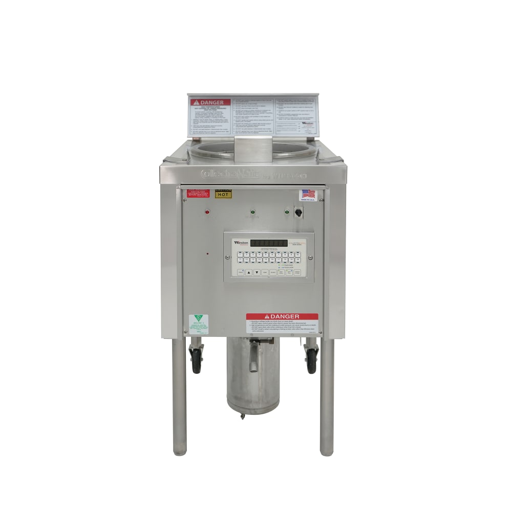081-OF59C208 Electric Fryer - (1) 75 lb Vat, Floor Model, 208v/3ph