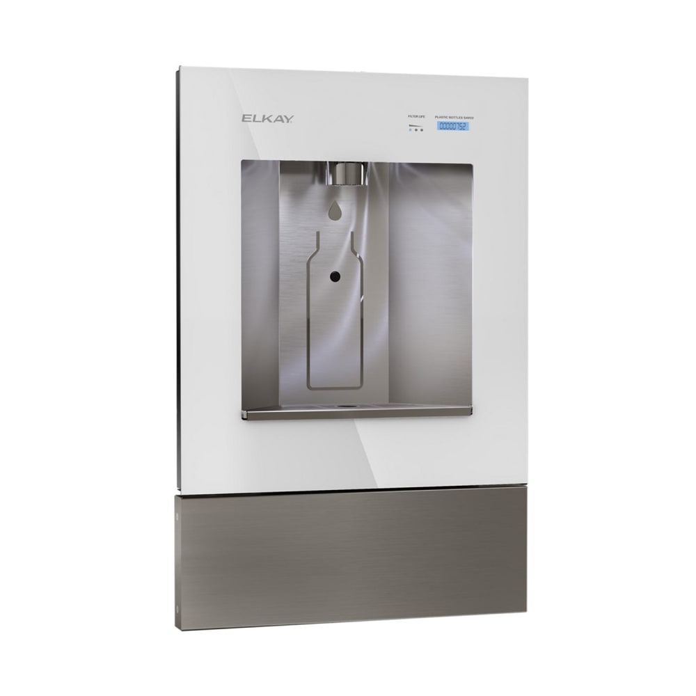 189-LBWD00WHC Built In Filtered Water Dispenser - Hands Free, Non Refrigerated, White/Stainless