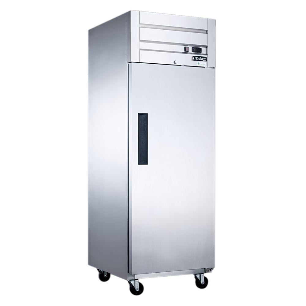 060-D28AR 27 1/2" One Section Reach In Refrigerator, (1) Right Hinge Solid Door, 115v