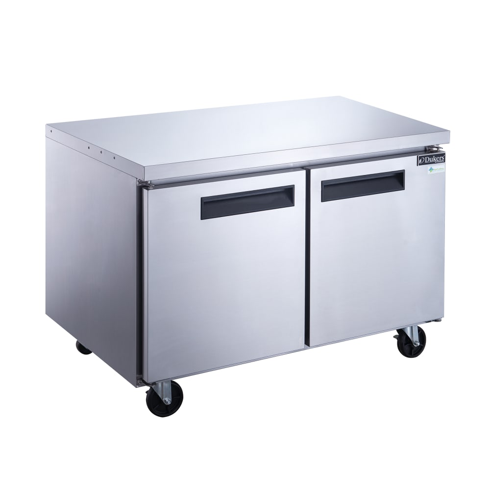 060-DUC60R 60 1/8" Undercounter Refrigerator w/ 2 Solid Doors, 115v