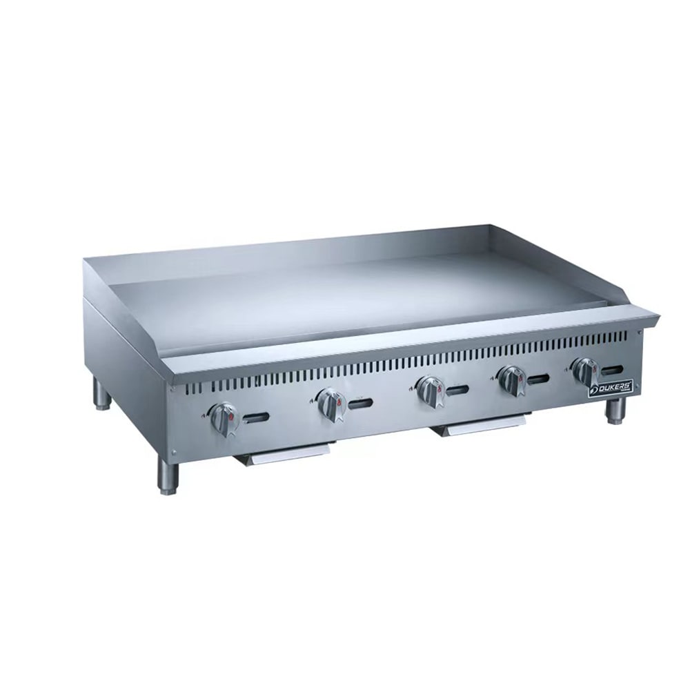 060-DCGM60 60" Gas Griddle w/ Manual Controls - 3/4" Steel Plate, Convertible