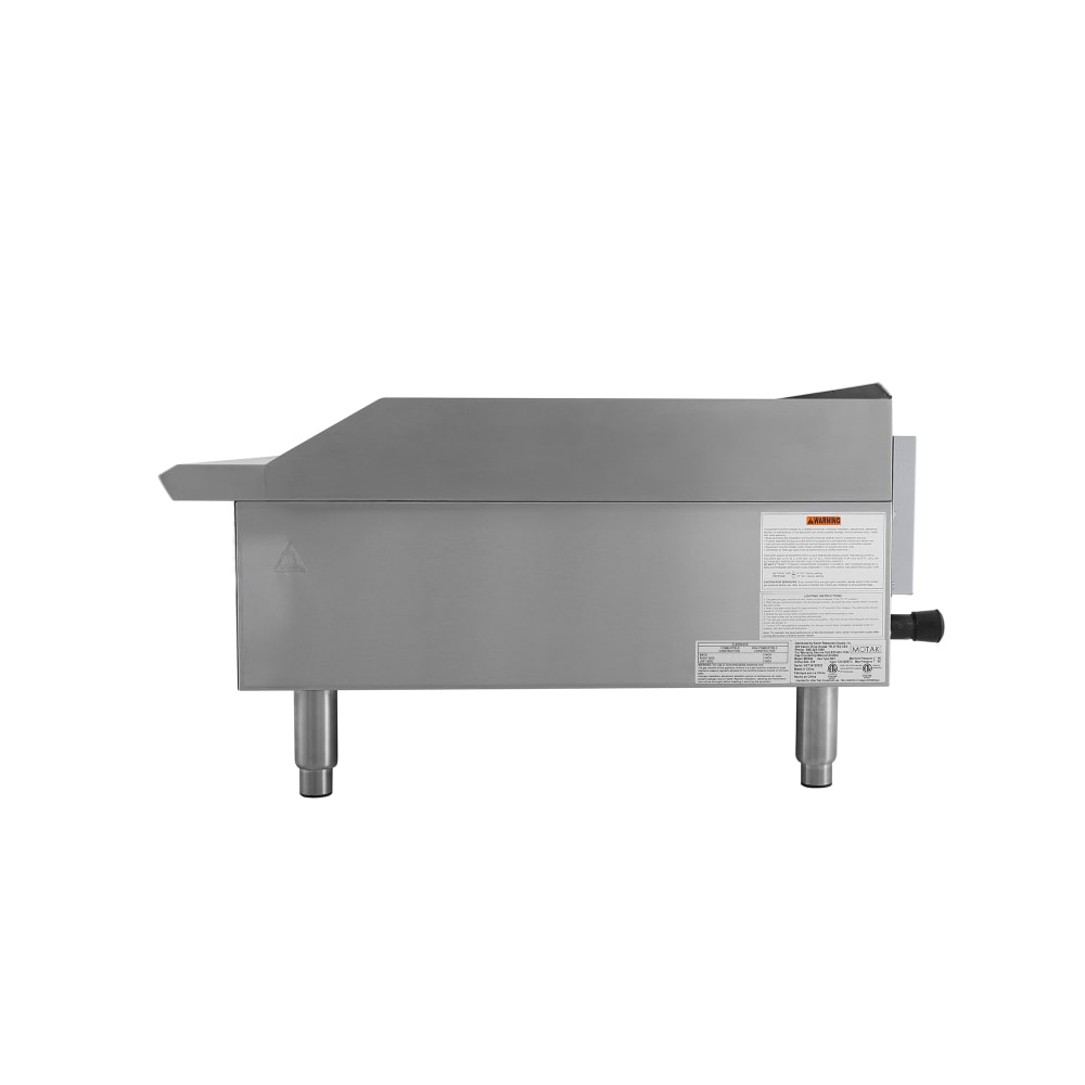 Gas Griddle 48 Inch Flat Top Grill CookRite ATTG-48, 100,000 Btu