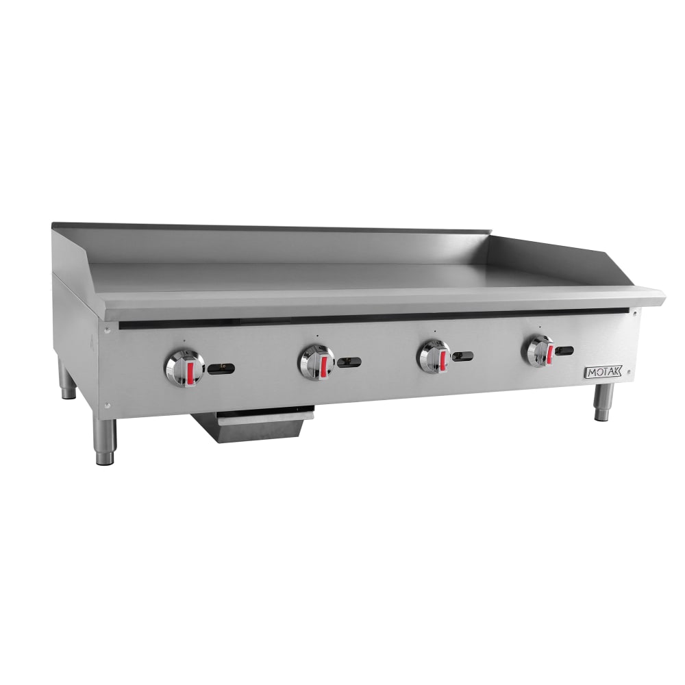 734-MGR48 48" Gas Griddle w/ Manual Controls - 3/4" Steel Plate, Convertible