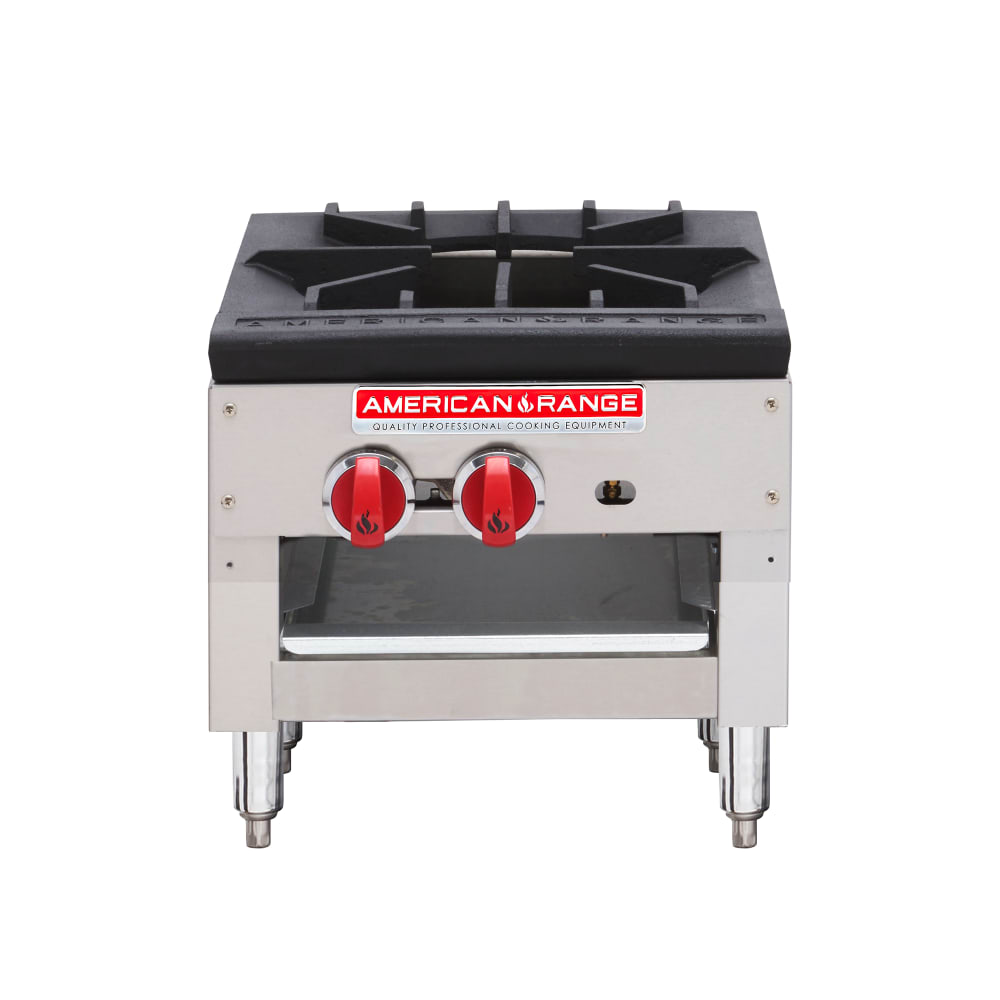 386-SPSH18NG 1 Burner Stock Pot Range, Natural Gas