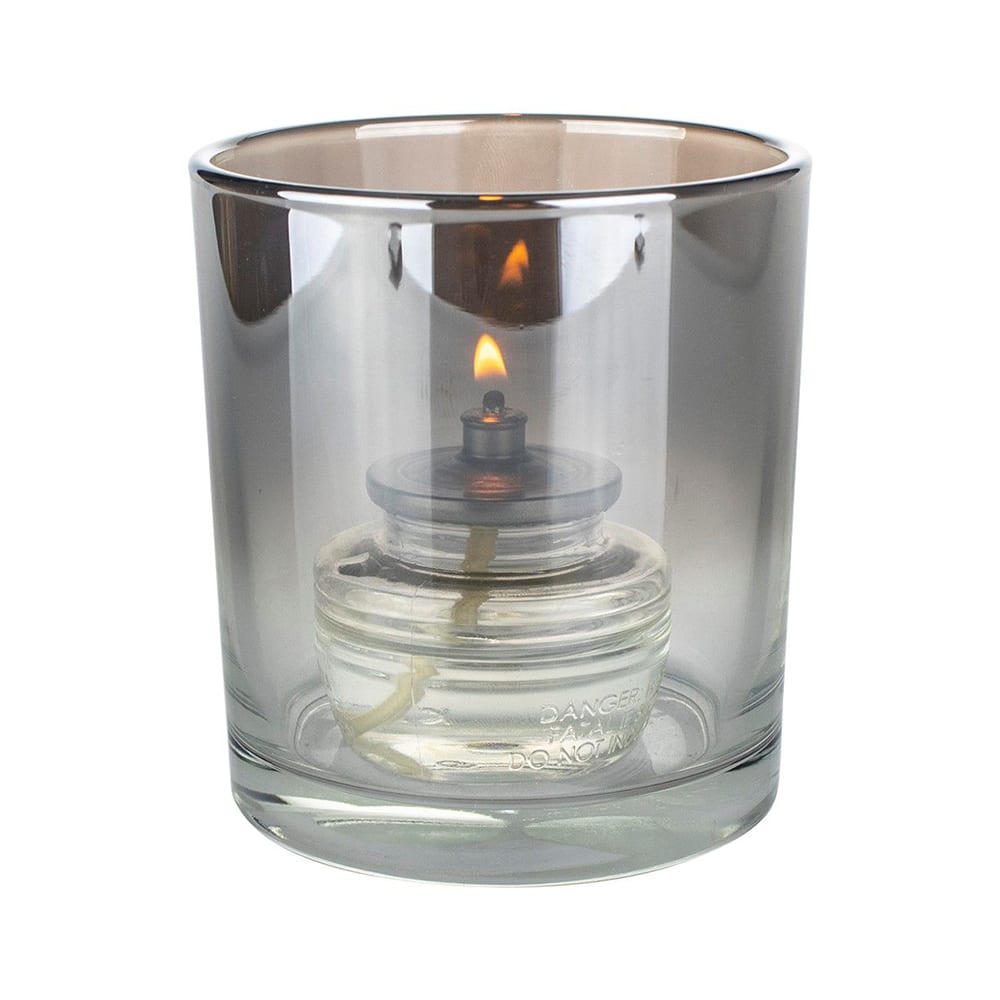 637-80516 Orla Candle Lamp - 2 7/8"D x 3"H, Glass, Ombre Gold