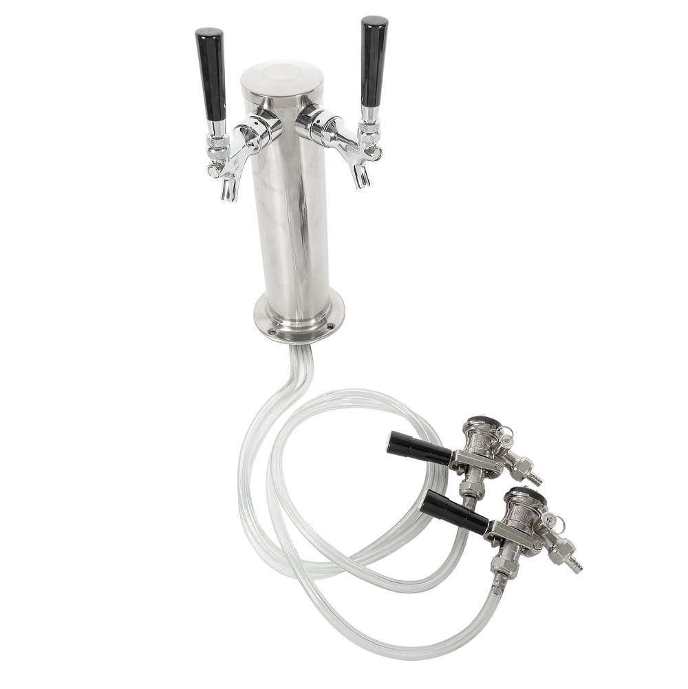 486-X12599993001 Beer Tower Kit w/ Two Taps & Keg Coupling for MBCBD Models