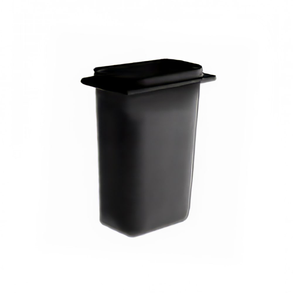 131-A2001 3 1/2 qt Dispenser Jar, 200JB, Black Propylene