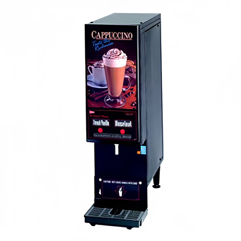 131-GB2CP 2 Flavor Cappuccino Machine w/ (2) 4 lb Hoppers, 120v