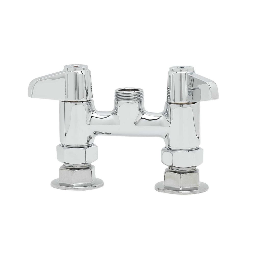 064-5F4DLX00 Faucet, 4 C/C Deck Mount, Swivel Base, Less Nozzle
