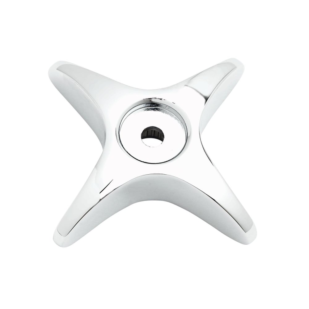 064-00252145NS 4 Arm Handle, Polished Chrome Plated