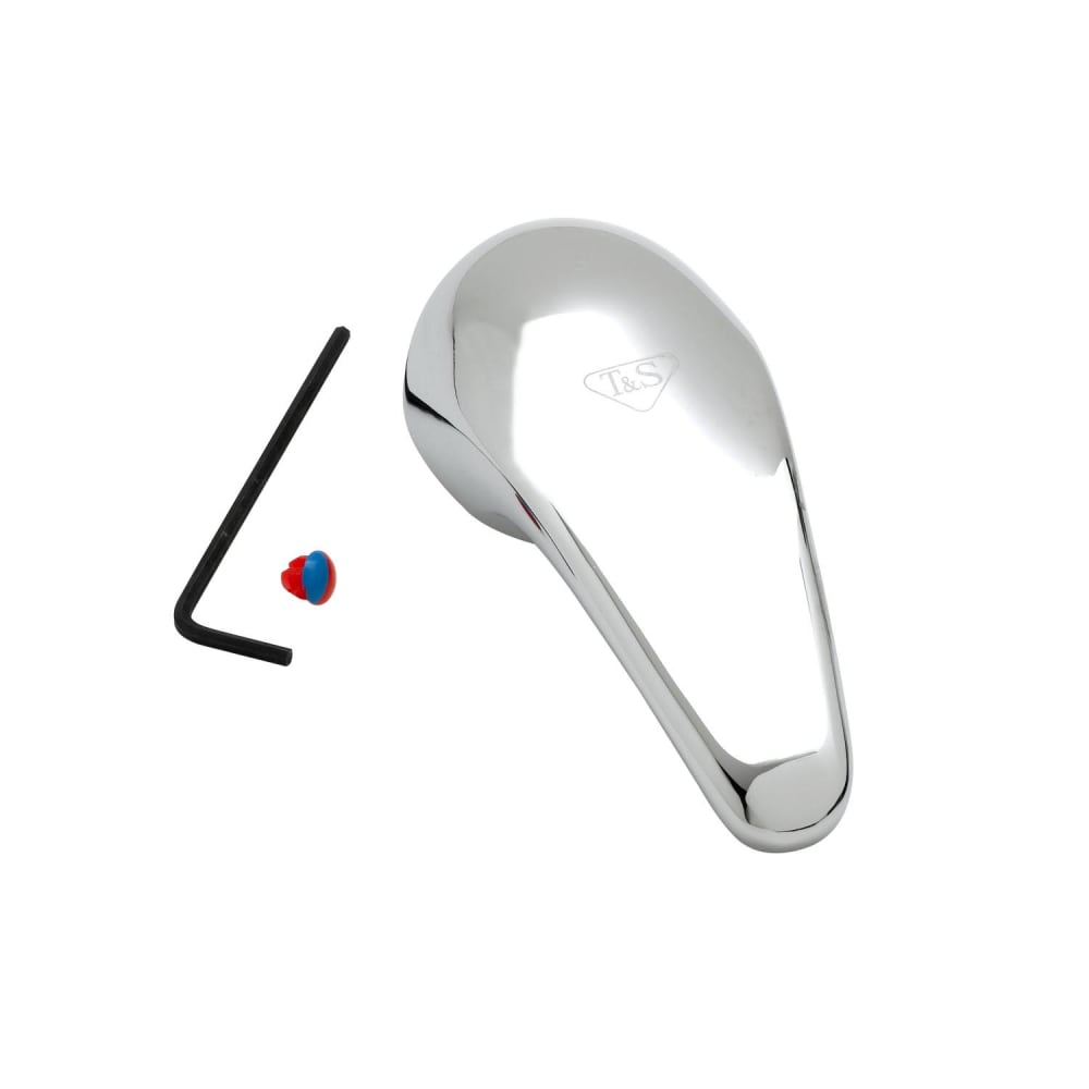 064-01311345 Short Single Lever w/ Temperature Index, Polished Chrome Plated