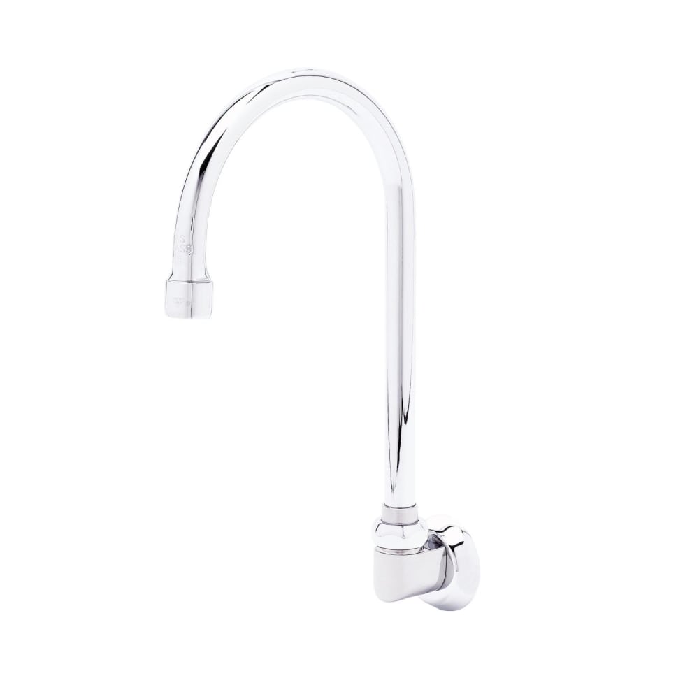 064-B0527 Swivel Gooseneck Spout, Wall Mounted, 5 3/4" Spread, Aerator