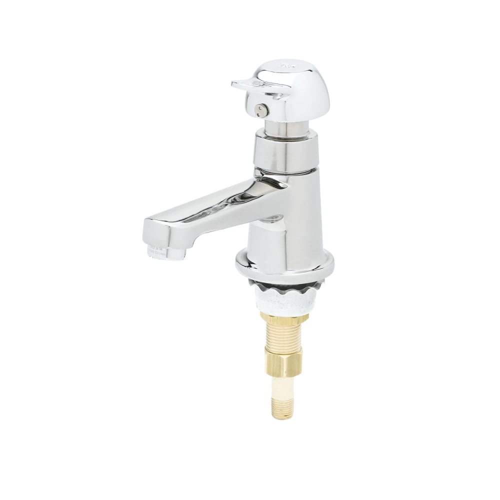 064-B0712PA Deck Mount Metering Sill Faucet w/ Pivot Action Handle