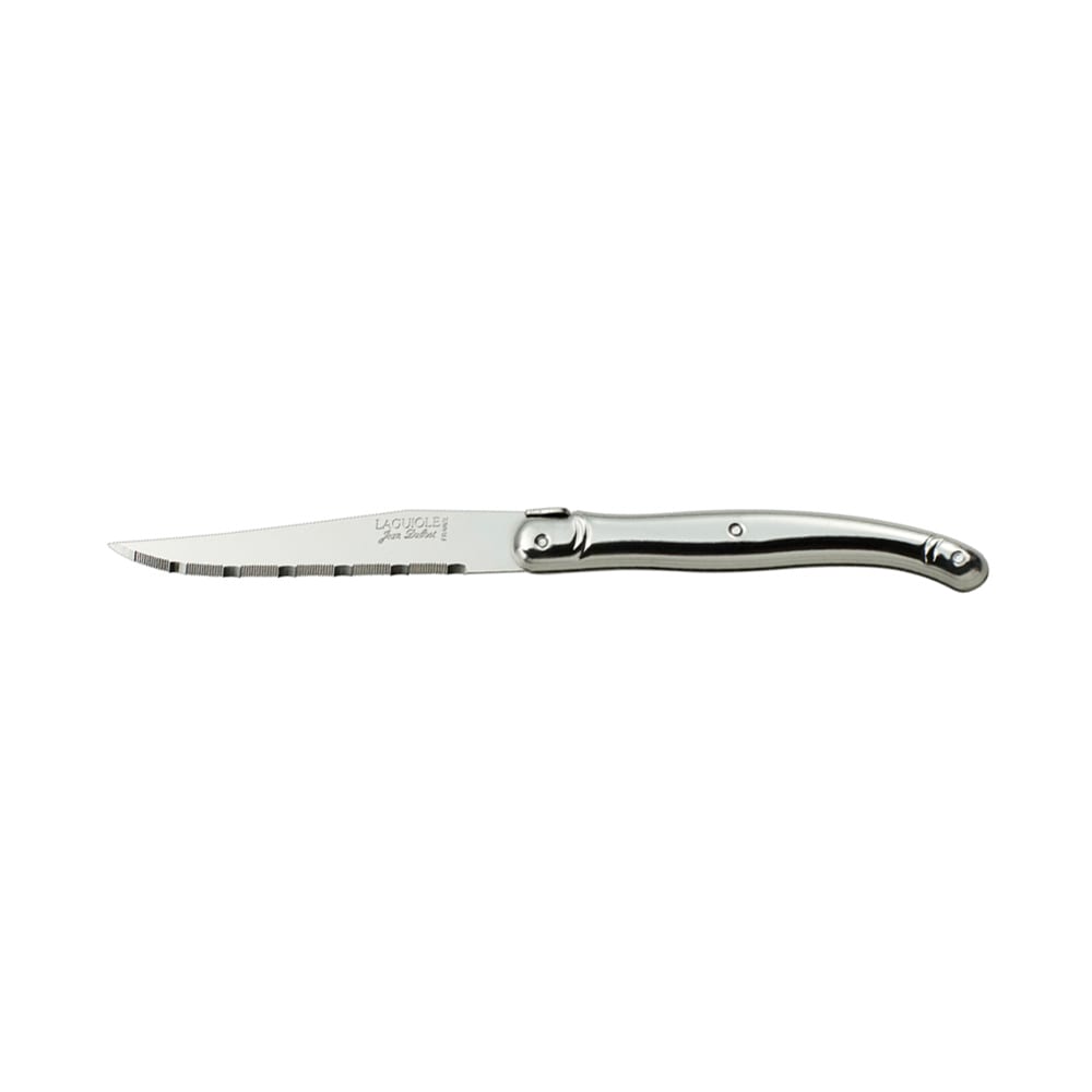 706-5390S057 9" Serrated Steak Knife w/ Solid Handle, Stainless