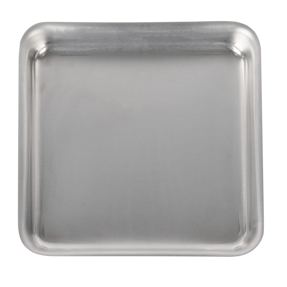 166-SQ810 Straight Sided Deep Dish Pan, 8x8", 1" Deep, Aluminum