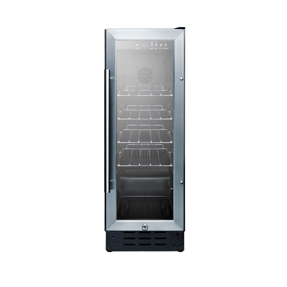 162-SCR1225B 11 7/8" W Undercounter Refrigerator w/ (1) Section & (1) Door, 115v