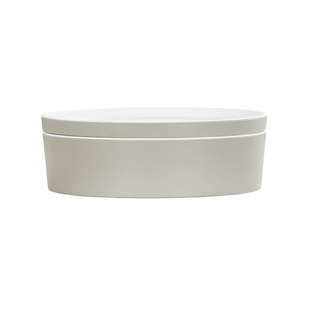 151-241269102 Bento Box - 9" x 3", Melamine, Ash