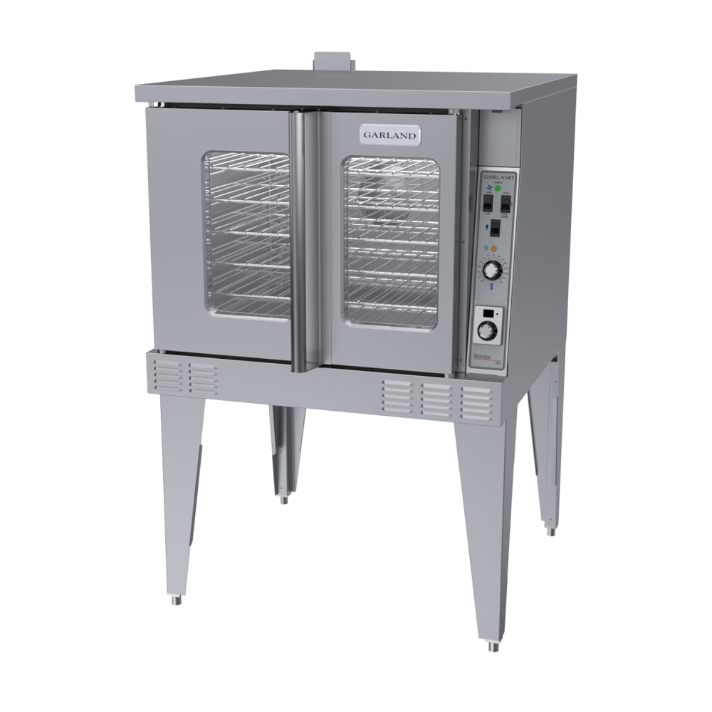 451-MCOGS10SNG Master Single Full Size Natural Gas Convection Oven - 60,000 BTU