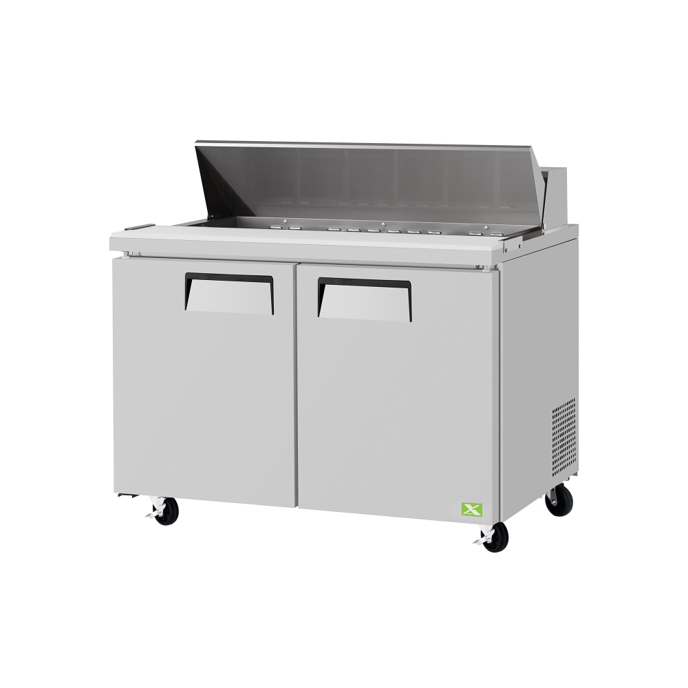 083-XST60N 60 1/4" X-Line Sandwich/Salad Prep Table w/ Refrigerated Base, 115v